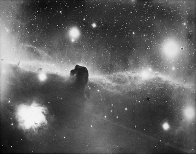 Astronomisk glassplate av Zeta Orionis-tåken (glassnegativ) av Unknown Artist