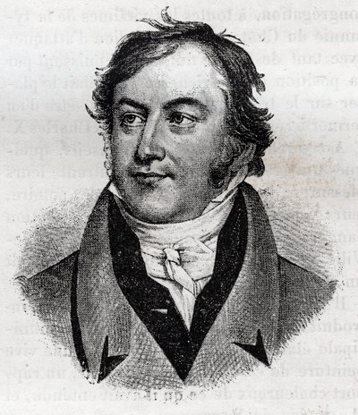 Augustin Charles Perier, French negociator, industrialist and politician 1773-1833 av Unknown artist