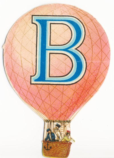 B: Ballong (varmluftballong) av Unknown artist