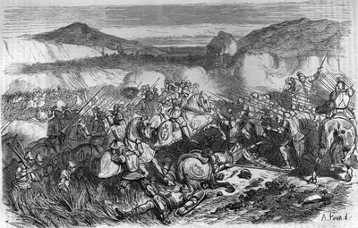Battle of Marignan (Italy), September 13 av Unknown artist