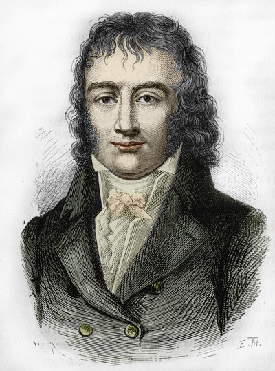 Benjamin Constant , fransk politiker og forfatter av sveitsisk opprinnelse (1767 - 1830) av Unknown artist