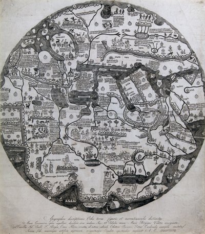 Borgia-verdenskart av Unknown Artist