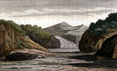 Brasil, elv og land rik på gylne pepitter. 1800-talls gravering) /Leemage av Unknown artist