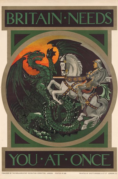 Storbritannia trenger deg med en gang av Unknown Artist