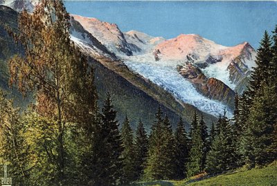 Chamonix, Haute-Savoie, Rhône-Alpes, Frankrike. Rundt 1930. av Unknown Artist