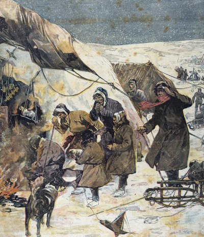 Jul på Grønland i 1903. av Unknown Artist