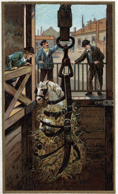 Chromolithography of the end of the 19th century av Unknown artist