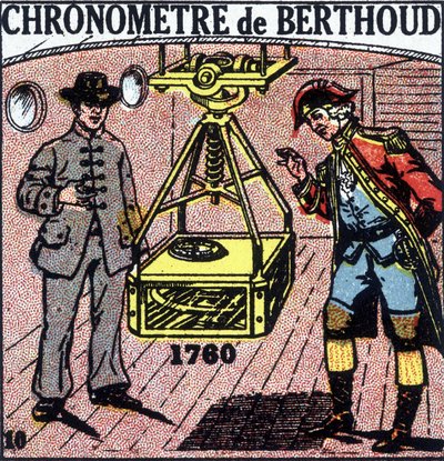 Kronometer av Ferdinand Berthoud (1727-1807), sveitsisk urmaker av Unknown artist