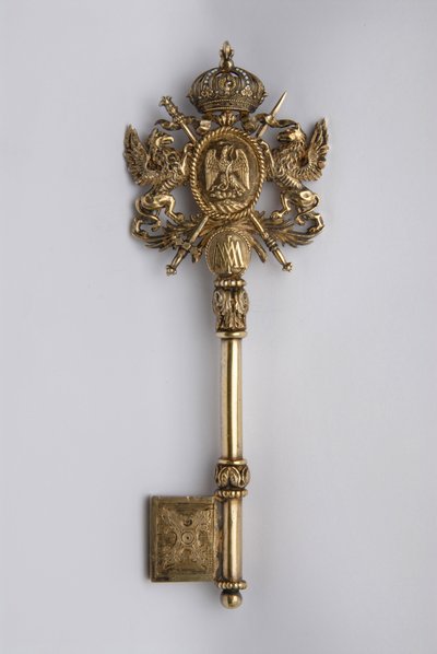 Cle av Chambellan, Mexico. Periode for kong Maximilian I (1832-1867). av Unknown artist
