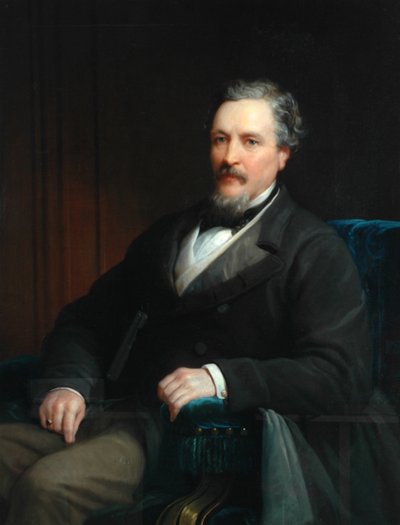 Oberst Edward Akroyd, 1868 av Unknown