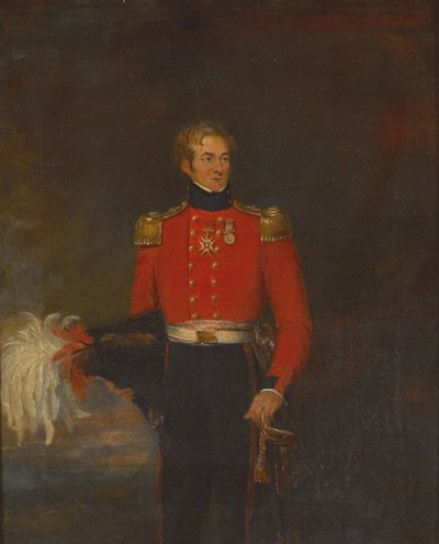 Oberst Sir Richard Llewellyn, 28th Regiment of Foot, 1835 ca. av Unknown