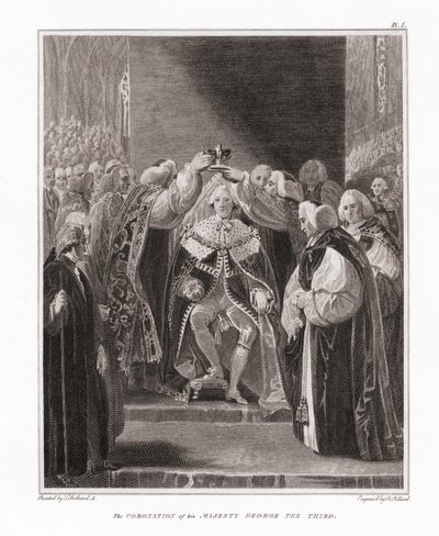Kroningen av kong George III av Storbritannia av Unknown artist
