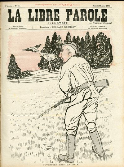 Cover av quot;La Libre parole illustreequot; av Unknown Artist