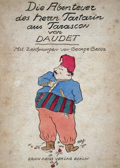 Cover av quot;Tartarin de Tarasconquot; av Alphonse Daudet av Unknown Artist