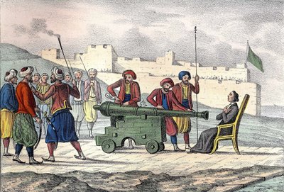 Death in Algiers in 1683 of Father LE VACHER (Jean Levacher), a French missionary during the bombing of Algiers by Duquesne.In “” L