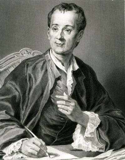 Denis Diderot av Unknown artist