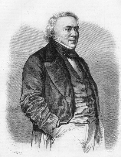 Dr. Rayer (1793-1867). av Unknown artist
