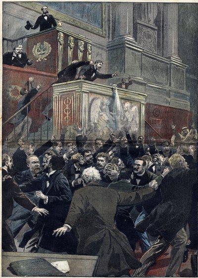 Dreyfus-sak - Deputertkammer - 22. januar av Unknown artist
