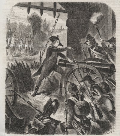ENGELSK REVOLUSJON. Heroisk handling av Desilles - Den franske revolusjonen: saken om Nancy. Den 31. august 1790 startet Marquis de Bouille (Francois Claude Amour du Chariol, Marquis de Bouille) (1739-1800) en undertrykkelse mot soldatene fra garnisonen ti av Unknown artist
