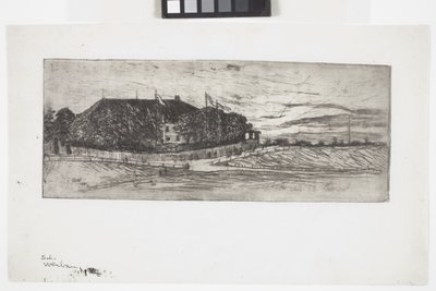 Ein Münchner Bierkeller (En ølhall i München); The Bavaria Keller (etsing) av Unknown artist