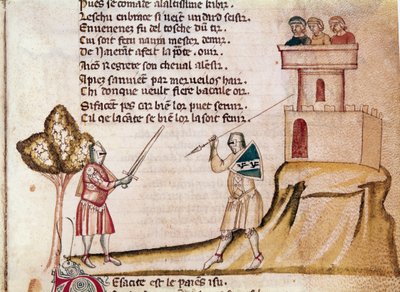 Innreise til Spania (miniatyr av Unknown artist