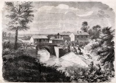 Episode in Battle of Palestro, May 31 av Unknown artist