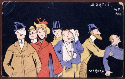 Utgang MF Paki, tidlig på 1900-tallet (illustrasjon) av Unknown Artist