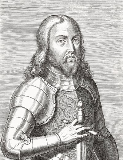 Ferdinand den hellige prins av Portugal. Portrett. av Unknown artist