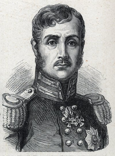 Fredrik Vilhelm III av Preussen - Portrett av Fredrik Vilhelm III av Preussen (1770-1840) Konge av Preussen av Unknown artist