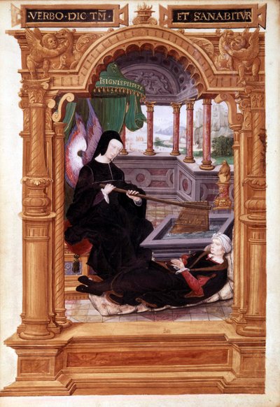 Den franske dronningen Louise av Savoy av Unknown artist