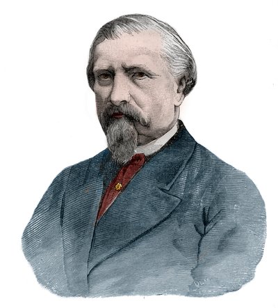 Friedrich Wilhelm Kucken 1810-1882 tysk komponist og dirigent. av Unknown artist