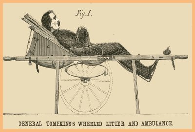 General Tompkins hjulsand - Ambulanse av Unknown Artist