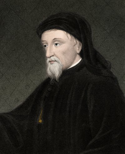 Geoffrey Chaucer av Unknown artist