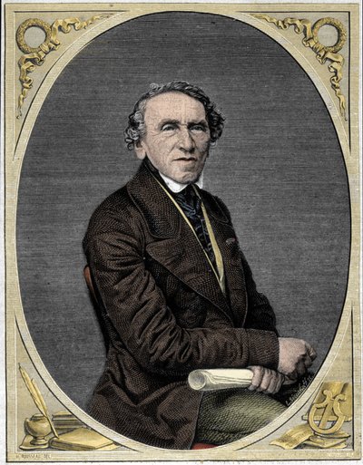 Giacomo Meyerbeer (1791-1864), tysk komponist. av Unknown artist