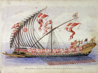 Grand Gallion of the Grand Master of the Order of Gno T Emmanuel Pinto - sd 1800-tallet av Unknown artist