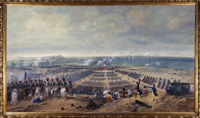 Stor parade i militærleiren Boulogne av Unknown artist