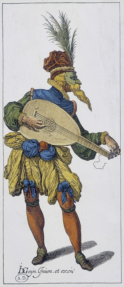 Gitarspiller av Unknown artist