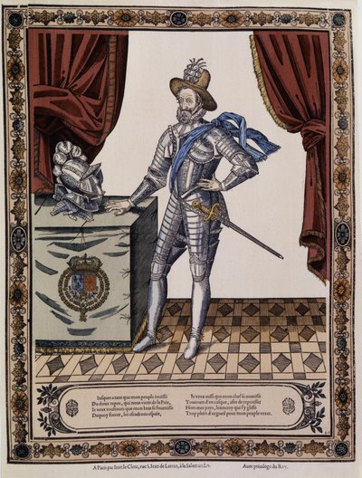Henry IV (1553 - 1610), konge av Frankrike rundt 1600. av Unknown artist