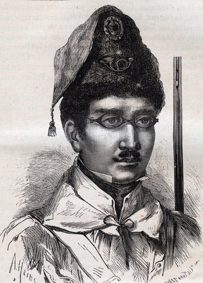 Hippolyte-Louis-Alexandre (Hippolyte Louis Alexandre) Dechez, dit Jenneval, fransk komiker og poet - 1801 - 1830. av Unknown artist