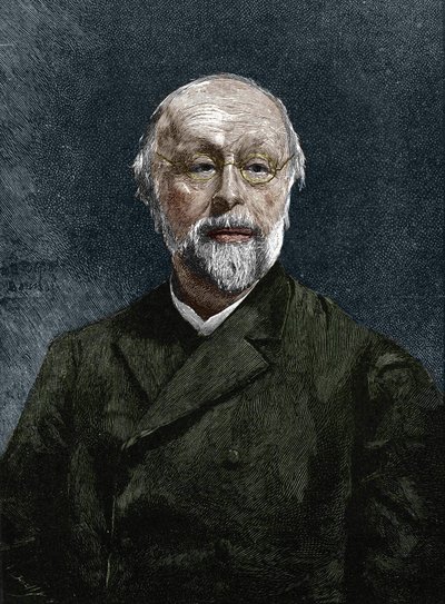 Hippolyte Taine (1828-1893), fransk filosof og historiker. av Unknown artist
