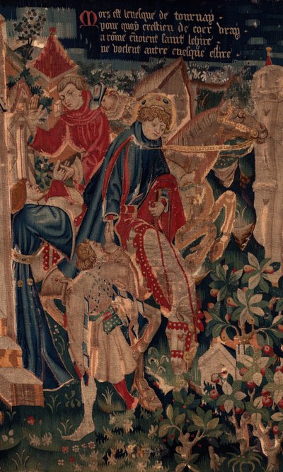 Historien om Saint Piat og Saint Eleuthère, scene 8 av Unknown artist