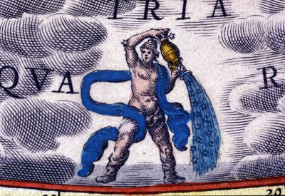 Horoskop: dyrekretsens tegn, Vannmannen. av Unknown artist