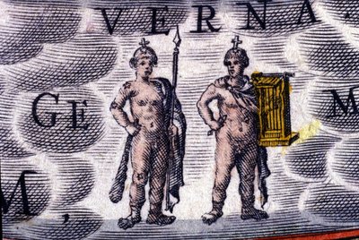 Horoskop: dyrekretsens tegn, Tvillingene. av Unknown artist