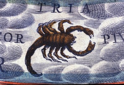 Horoskop: dyrekretsens tegn, skorpionen. av Unknown artist