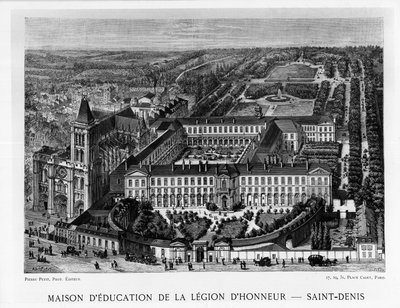 House of Education of the Legion of Honour, Saint-Denis av Unknown artist