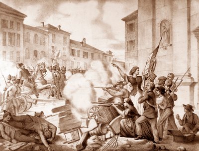 Italian Unite (Risorgimento (1848-1870): episode av Ten Days of Brescia, 23. mars til 1. april av Unknown artist