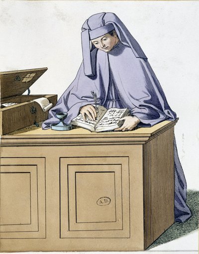 Italiensk notarius i Siena av Unknown artist