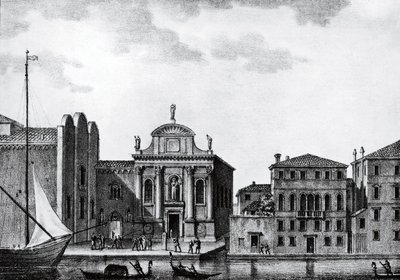 Italia, Venezia, Accademia kunstgallerier - Gallerie dell'Accademia de Venice på 1800-tallet av Unknown artist