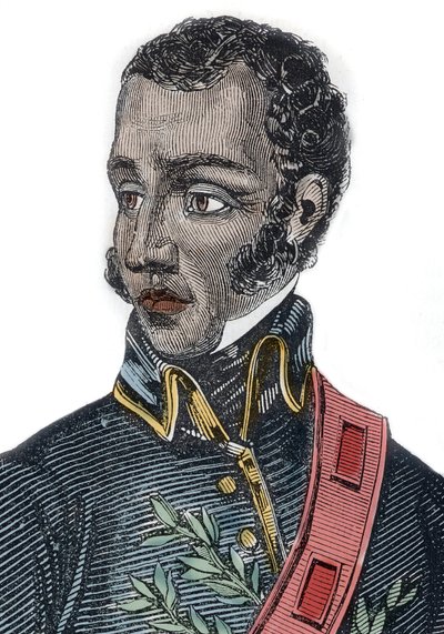Jean-Pierre Boyer, president i Haiti fra 1818 til 1843 - Jean Pierre Boyer (1776-1850) haitisk politiker - av Unknown artist