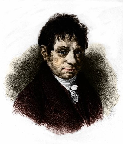 Jean Baptiste Say (Jean Baptiste) (1767 - 1832), fransk økonom og industrimann. av Unknown artist